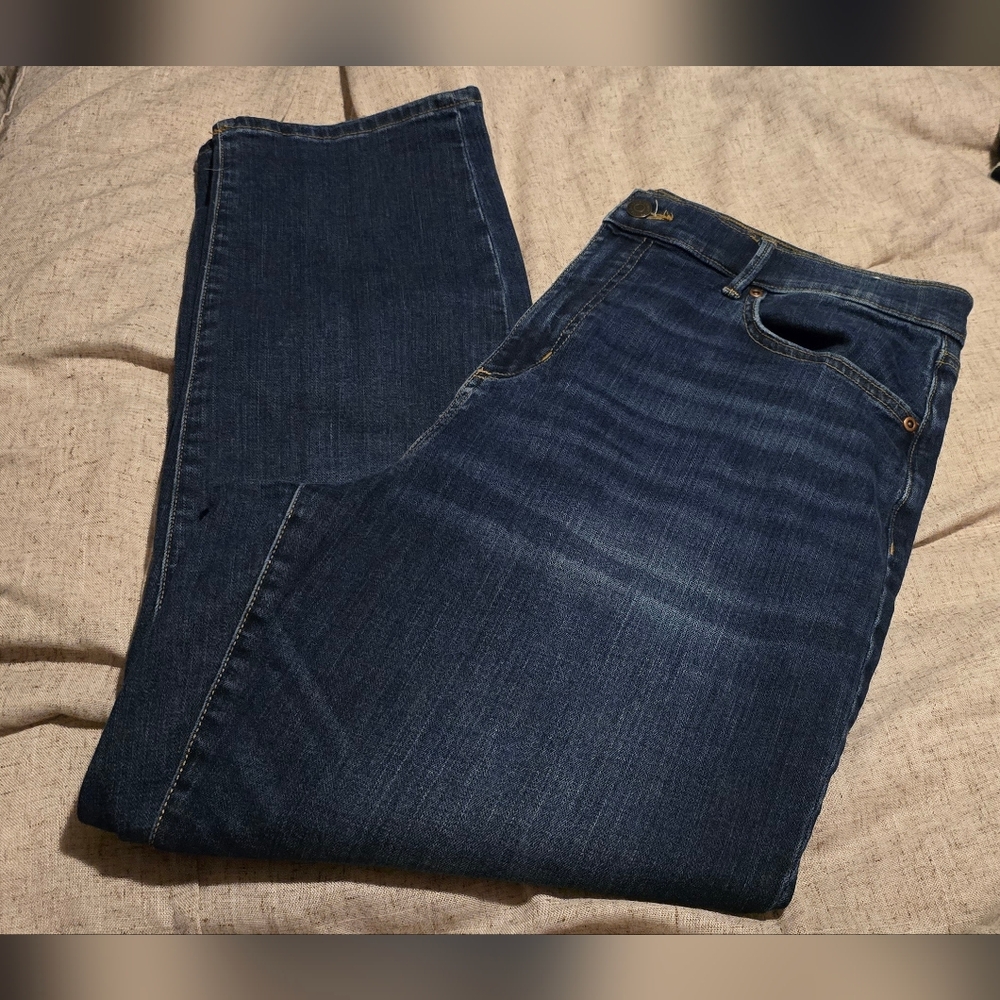 Sonoma Women's Boyfriend Jeans - Dark Blue Wash